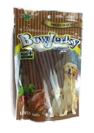 Bow Jerky Liver Dog Treats 200g | Protein-Rich Soft Chews for Training & Daily Reward | Healthy, Tasty & Easily Digestible Treats for Puppies, Adult & Senior Dogs of All Breeds