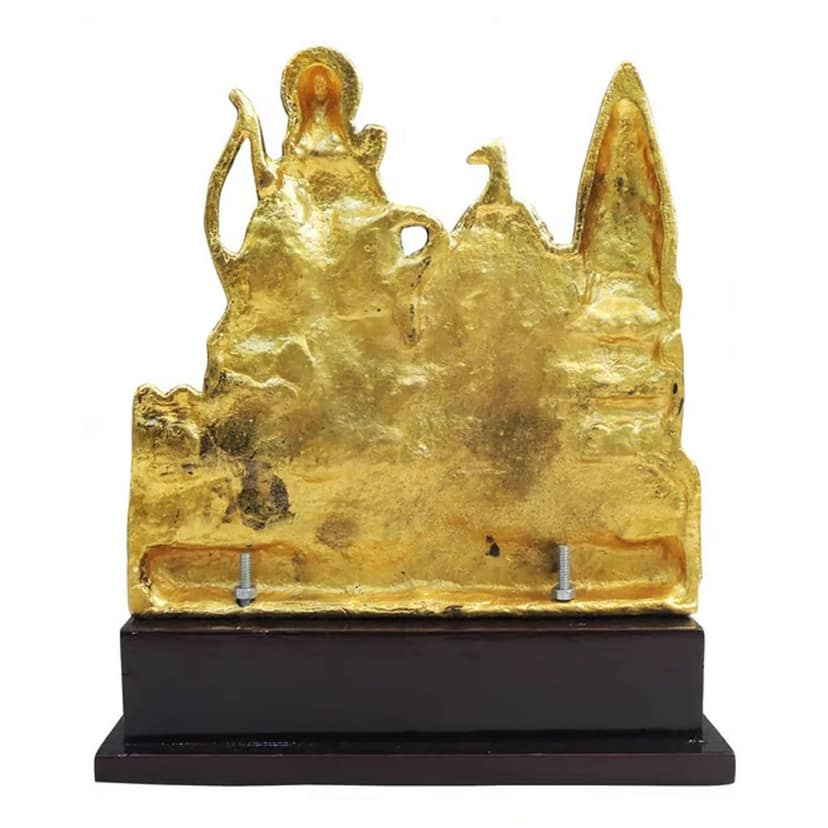 Aluminium Showpiece Ram Ji Ayodhya Mandir, Height : 10 Inch (ASMAS470 B) view 3
