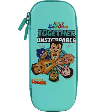 eva hardtop Small Pencil case Chota bheem unstopabble - Pastel green