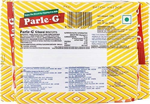 Parle-G Original Glucose Biscuits, 100 G view 2