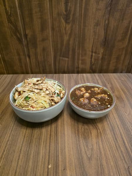 Black pepper chicken bowl