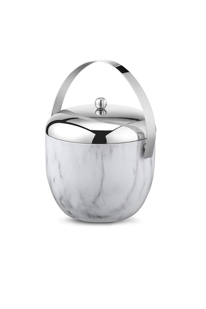 FnS Double Walled Apple Ice Bucket with Customize Message or Wishes view 2