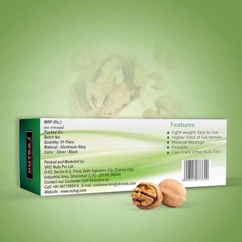 Nutraj ‎Walnut Cracker and Opener Tool | Durable Nut Cracker for Nuts view 3
