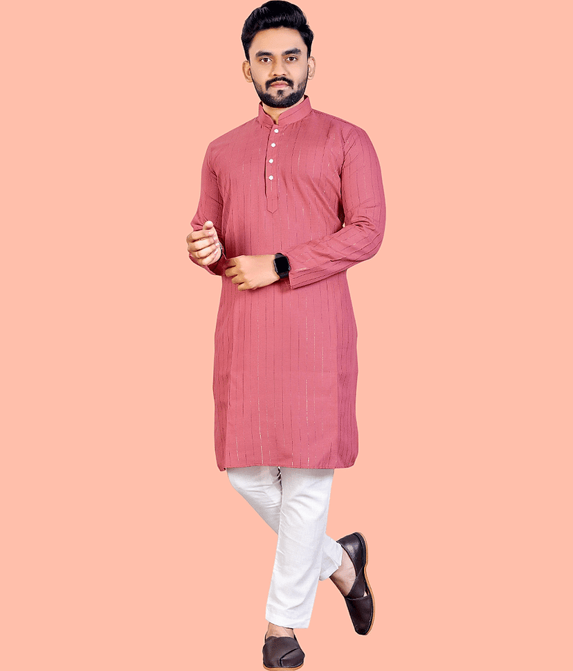 Balaji's Black Cotton Blend Regular Fit Men's Kurta Pyjama Set ( Pack of 1 )