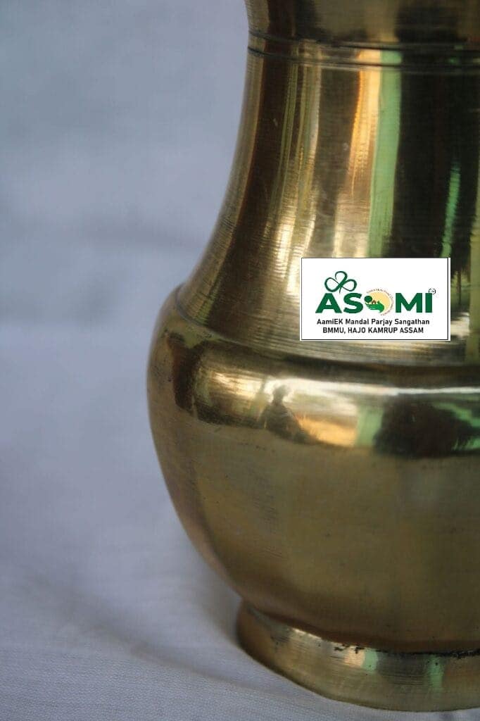 GHOTI HAJO (Traditional Assamese bell metal utensil I.E Ghoti) view 2