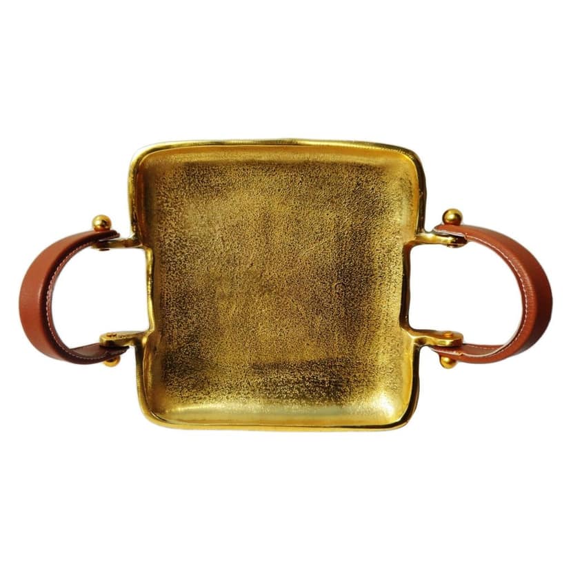Aluminium Decorative Square Handle Dip Platter (AMAS1671/11) view 3