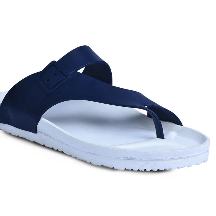 Men's Stylish floaters sandals designed for comfort - K3405G-WHT) view 6
