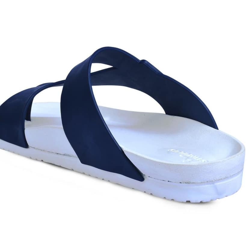Men's Stylish floaters sandals designed for comfort - K3405G-WHT) view 7