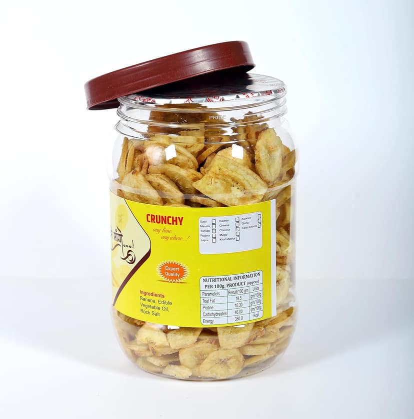 Okavango Simply Salted Banana Chips, 300g, Pack of 2 view 2
