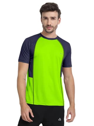 FTX Men Drifit Colorblock Half Sleeve Tshirt