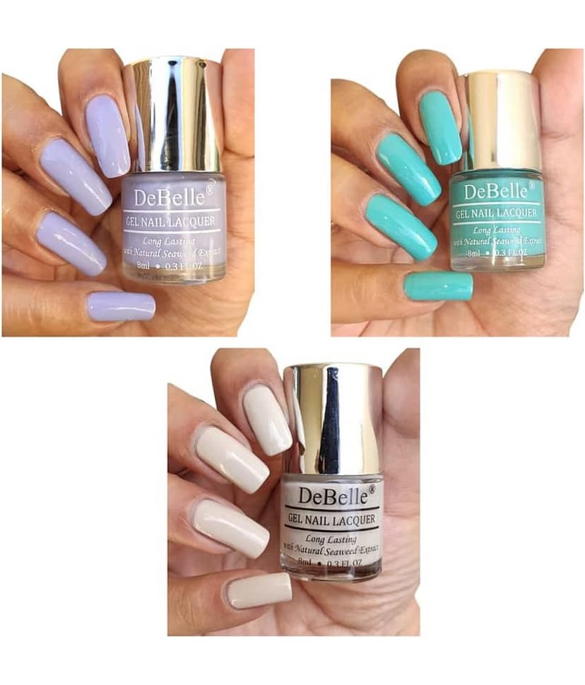 DeBelle Multi Natural Nail Polish 24 ( Pack of 3 )