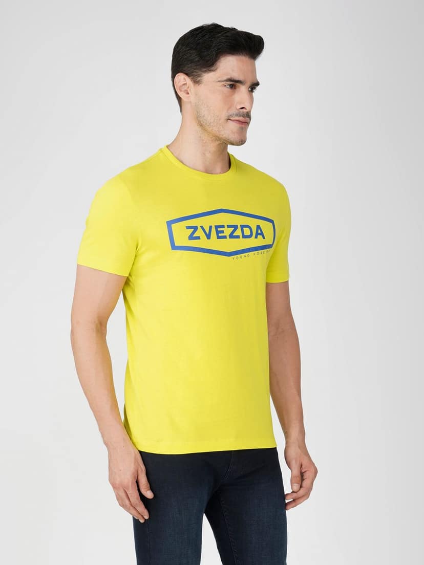 Men’s Premium Branded Pure Cotton Tee Light Green view 3