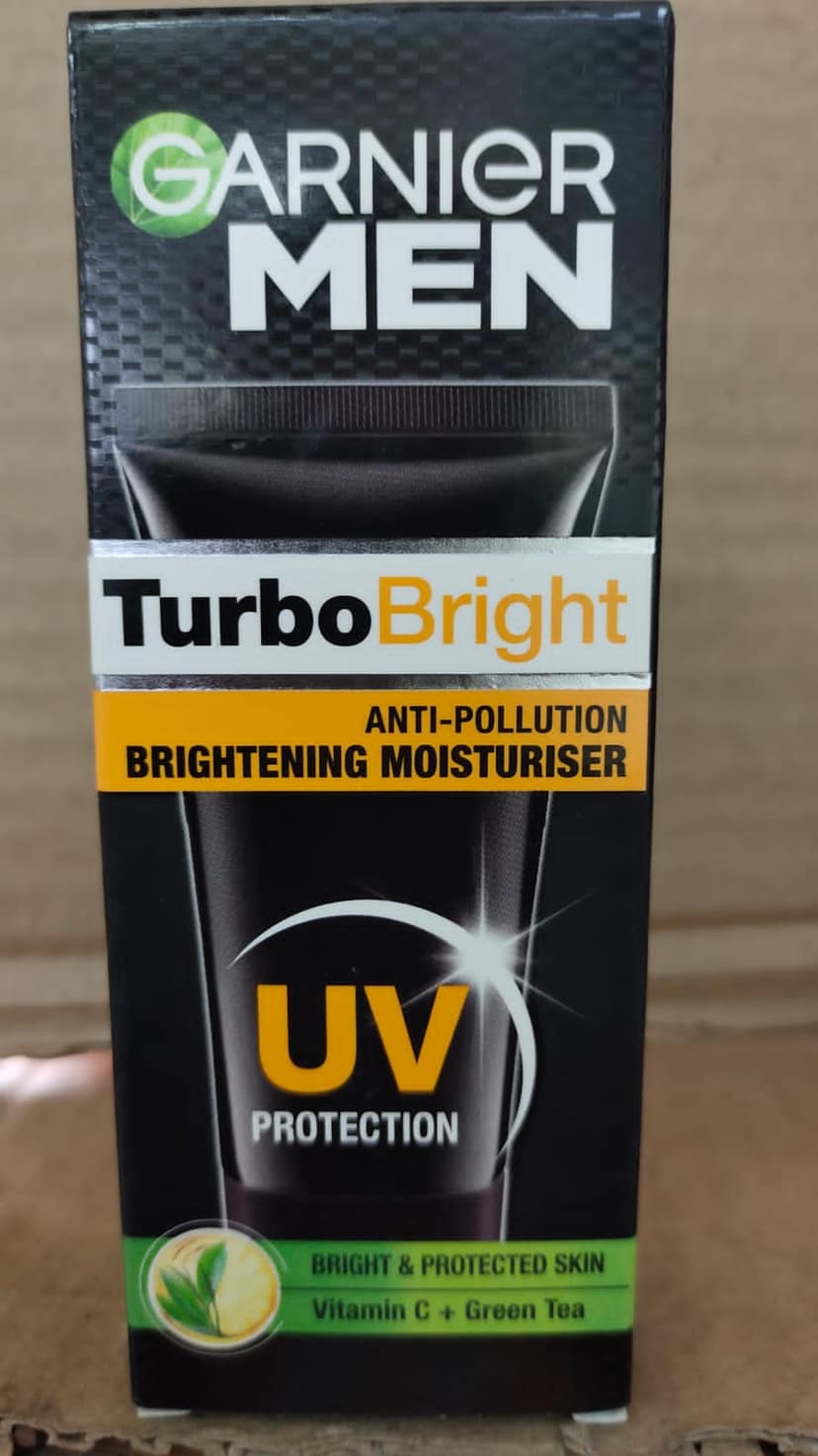 Garnier men turbo bright