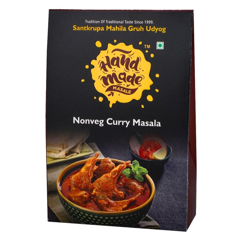 Handmade Masale Nonveg Curry Masala - 100% Natural and Authentic Indian Spices view 2