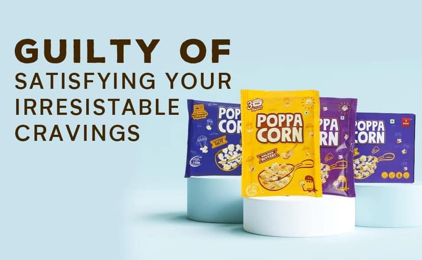 Poppacorn Instant Popcorn 700gms Popcorn Kernels 35gx20 pouches Pack of 20 (700, Golden Buttery) view 9