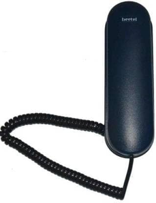 Beetel B25 Corded Landline Phone (Black)