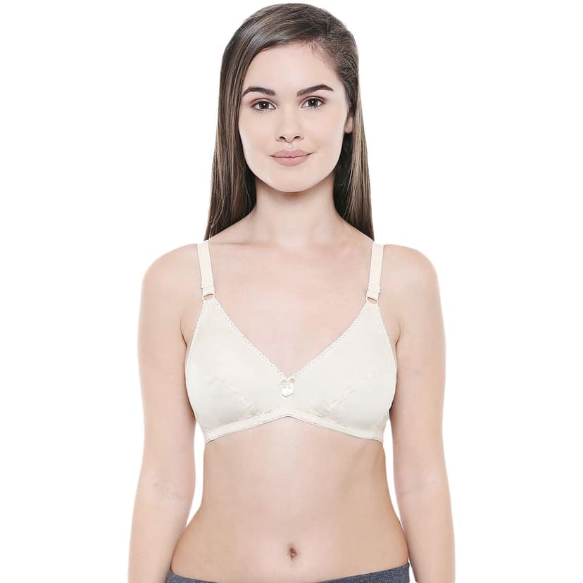 Bodycare Women Cotton Full Coverage Non Padded Regular Bra Pack - 2 E5507SB view 3