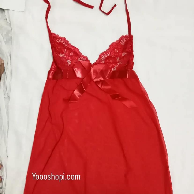 Good night lingerie Sleepwear babydoll dress view 4