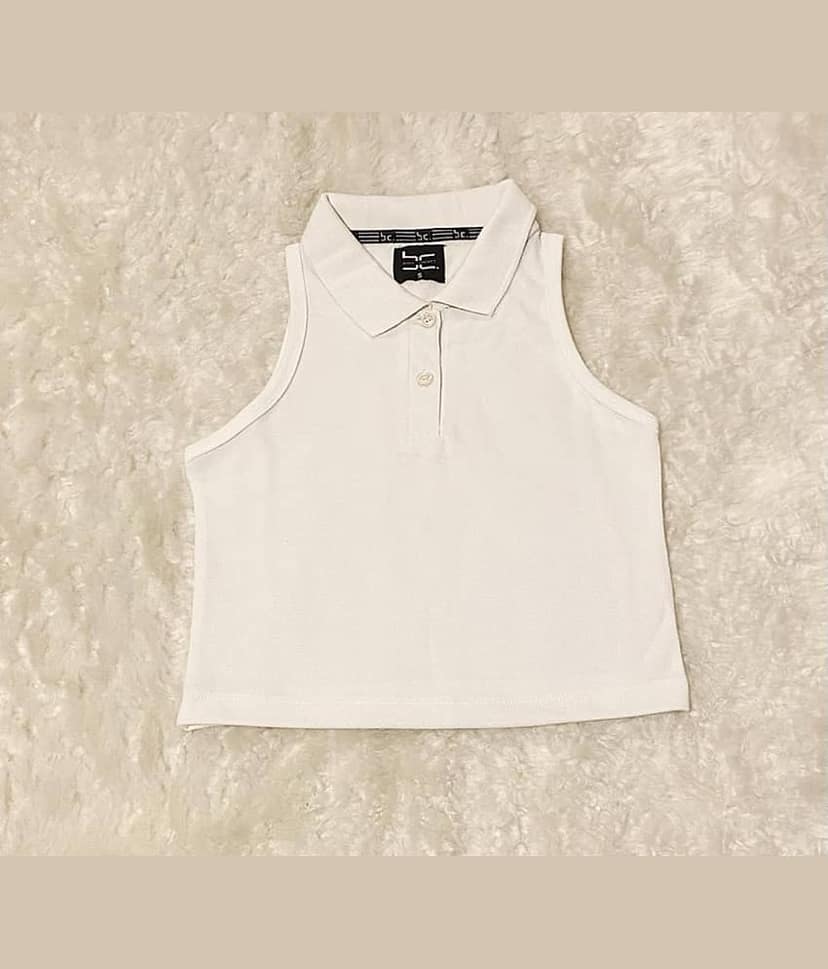 Body Concept Women Cotton Blend Solid Slim Fit Round Neck T-Shirt ( White )