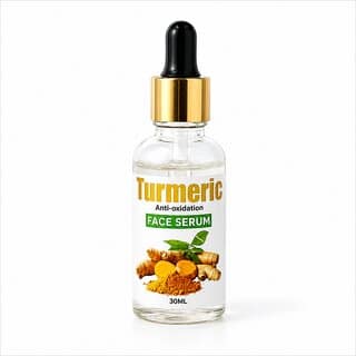 Turmeric Face Serum For Men & Women Brightening & Acne Control Serum Anti-Oxidant Skincare For Clear & Even Skin Tone Lightweight & Fast Absorbing 30Ml