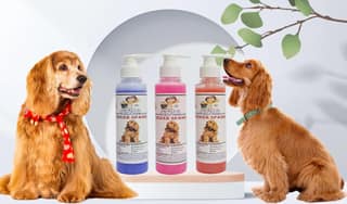SWACCH Premium Shampoo for Cocker Spaniel (200ML) (Combo Pack of 3) Lavender, Rose & Jasmine