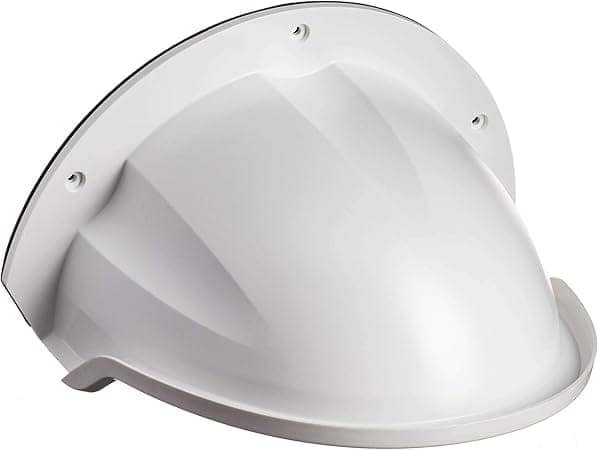 Universal CCTV Camera Sun Rain Shade Protection Cover for Outdoor | White 1Pcs Camera Housing