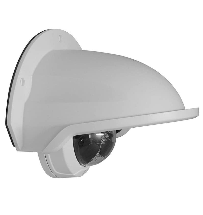 Universal CCTV Camera Sun Rain Shade Protection Cover for Outdoor | White 1Pcs Camera Housing view 3