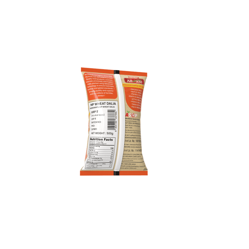 Allwaze MP Wheat Dalia 500gram view 2
