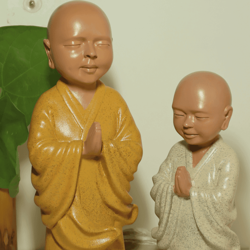 Surreal Monk Of the World -Namaste Monk view 2