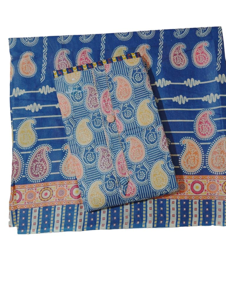Women's Cotton Dress Material (Unstitched Salwar Suit) view 2