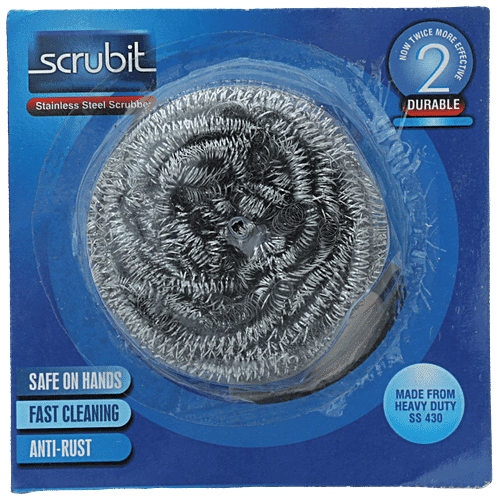 Scrubit Scrubbers - Stainless Steel, 1 pc