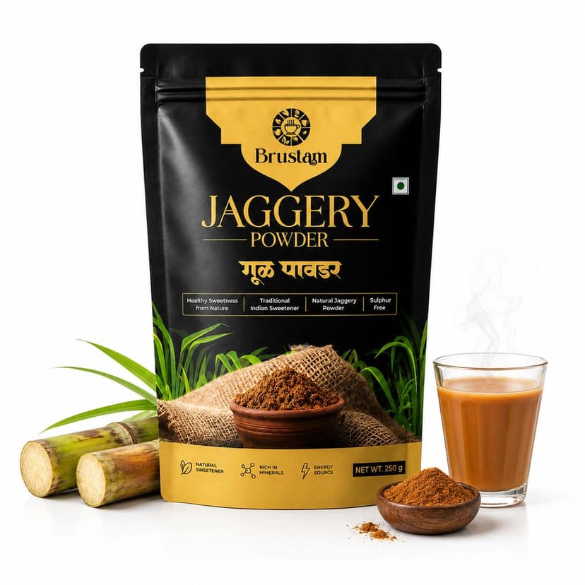 Brustam Jaggery Powder 500 gm view 3
