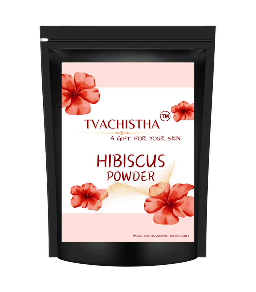 Tvachistha Hibiscus Powder 100g (Pack Of 1) For Hair Pack, Hair Oil, Face Pack view 2