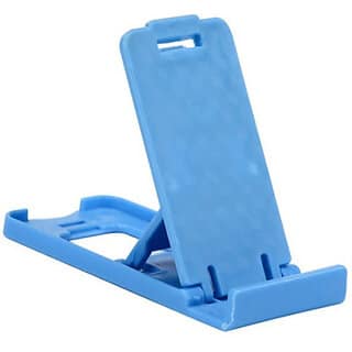(Pack of 2) Universal Plastic Mini Foldable Mobile Phone Holder Desktop Table Stand-X1 Mobile Holder
