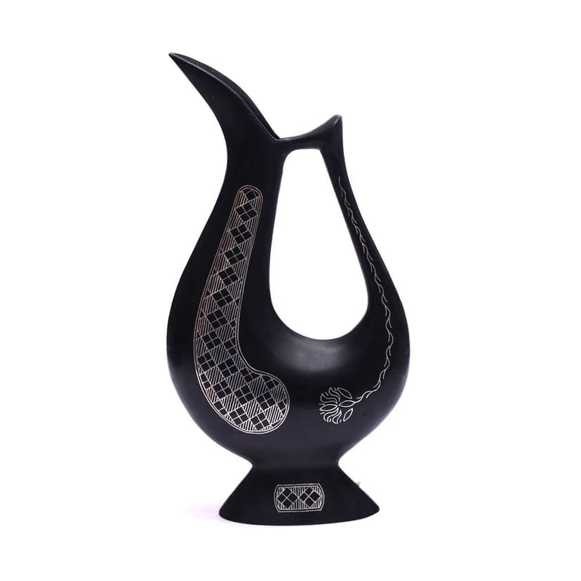 Bidri Work Jug Vase National Disgive (1SMTDCOKA07923)