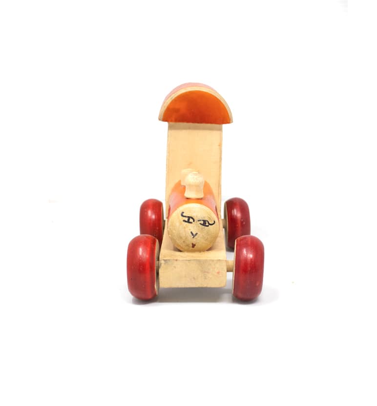 Handcrafted Wooden Toy Engine – Lacquerware Craft view 2