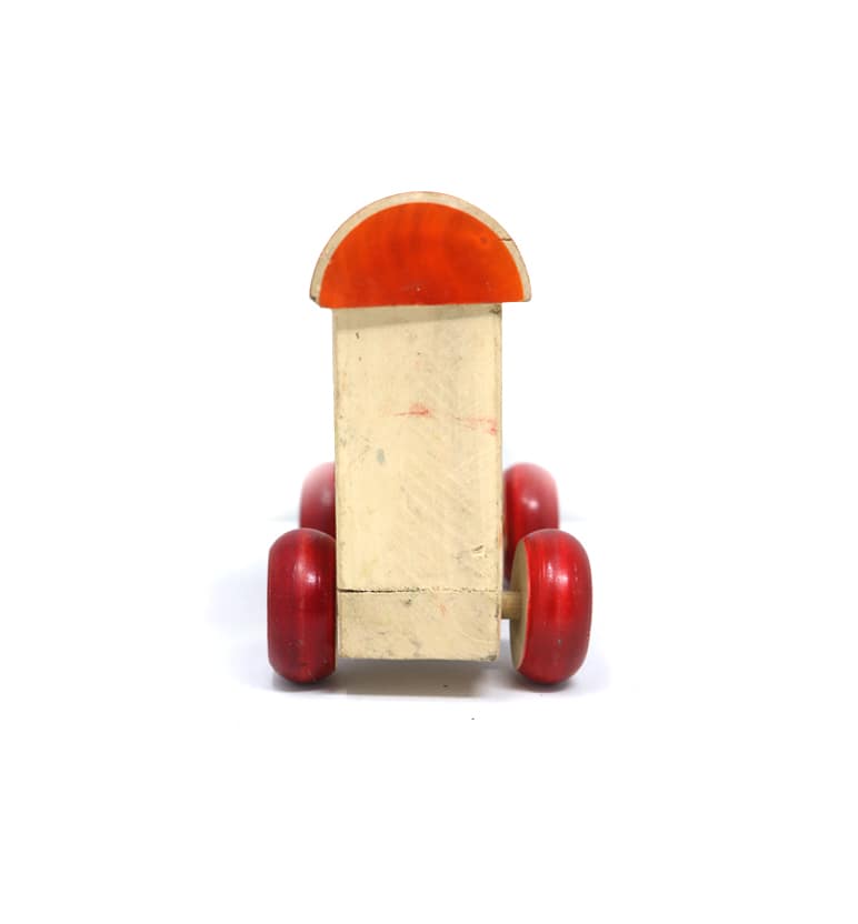 Handcrafted Wooden Toy Engine – Lacquerware Craft view 3