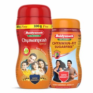 Baidyanath Chyawanprash Special 1 Kg and Chyawan Fit Sugar Free 1 Kg