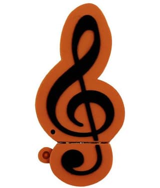 Pankreeti PKT507 Musical note 16GB USB 2.0 Fancy Pendrive Pack of 1