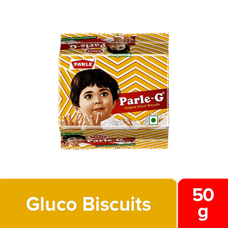 Parle Gluco Biscuits - Parle-G, 50 G Pouch