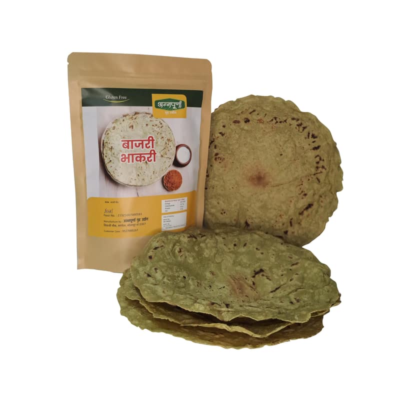 Pearl Millet Flatbread (Bajari Bhakari) view 2