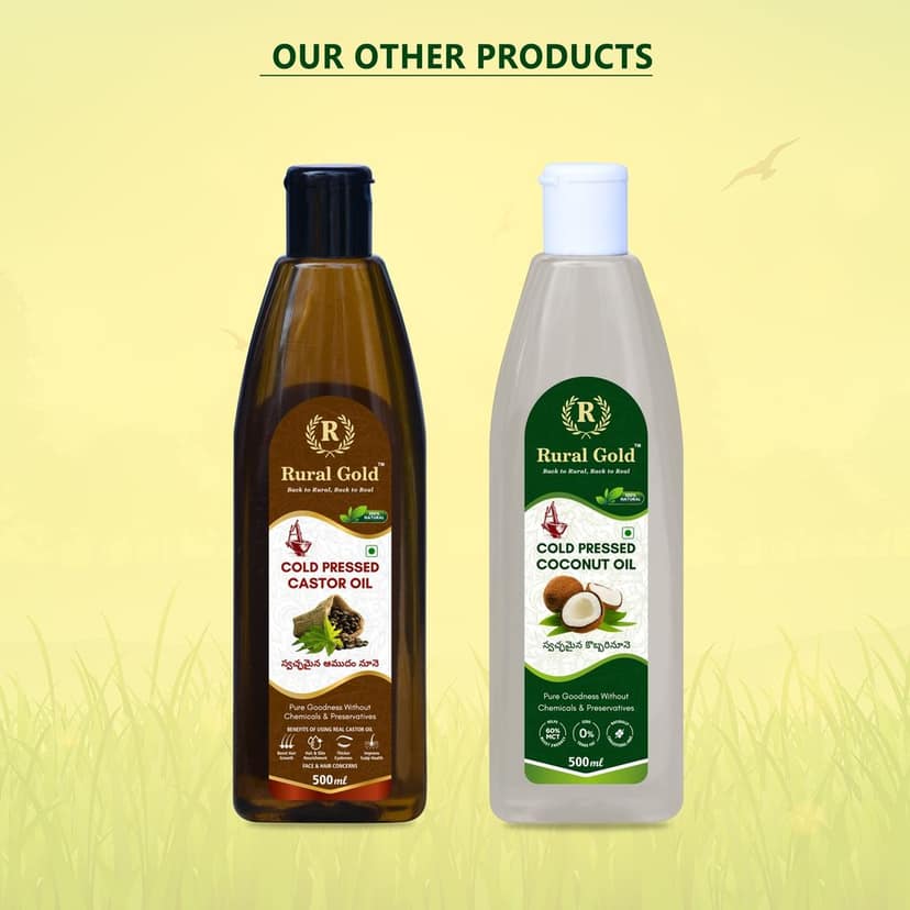 100% Pure Cold Pressed Coconut Oil - 500ml view 6