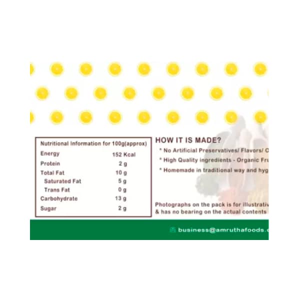 Amrutha Lemon Pickle 100 Gms view 5