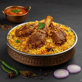 Kunthaklas Mutton Biryani (Large)