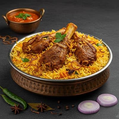 Kunthaklas Mutton Biryani (Large)