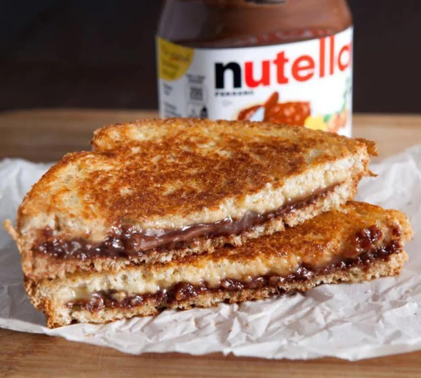 Nutella choco sandwich