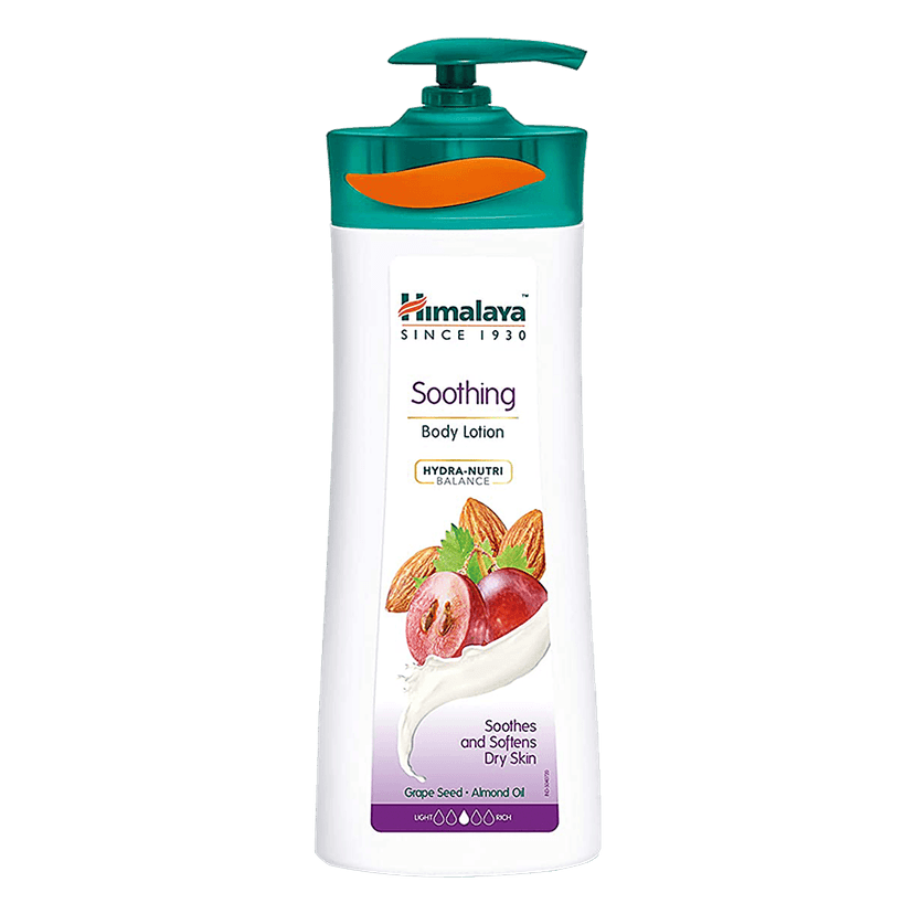 Himalaya Soothing Body Lotion - Dry Skin, Grape Seed & Almond Oil, 400 Ml view 2