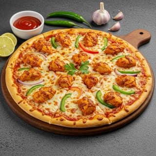 Chicken Tikka Pizza 8 Inch
