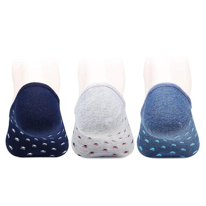 Men's Printed No-Show Socks (Pack of 3) view 5
