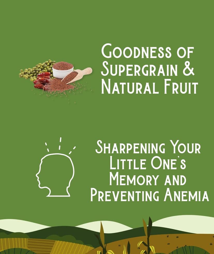 HUNGRY KOALA Sprouted Moong & Dates Cereal Made For Kids To Grow Healthy Made With Natural Ingredients No Preservative Or Additives Or Maida view 5